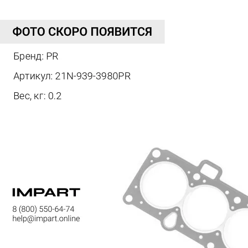 21N-939-3980PR УПЛОТНЕНИЕ PR