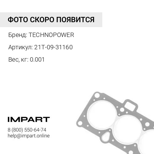 21T-09-31160 О-кольцо TECHNOPOWER