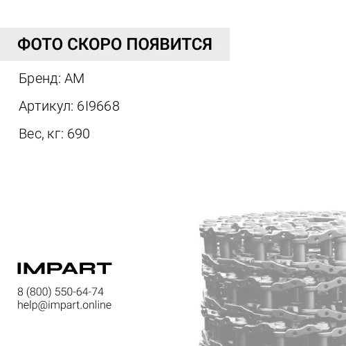 6I9668 Цепь гусеничная