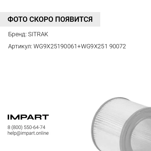 WG9X25190061+WG9X25190072 Фильтр воздушный внешний SITRAK