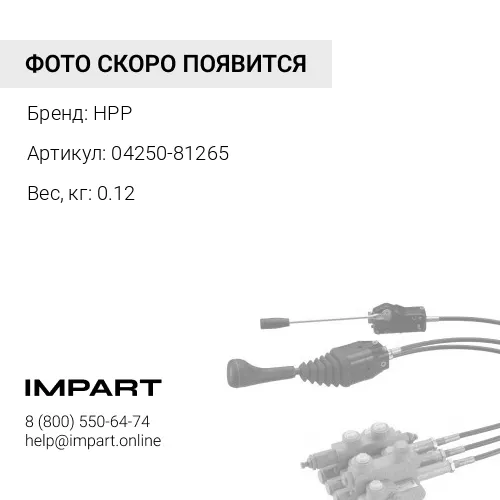 04250-81265 НАКОНЕЧНИК ШТОКА HPP