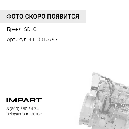 4110015797 Двигатель в сборе SDLG