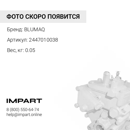 2447010038 Насос ручной подкачки