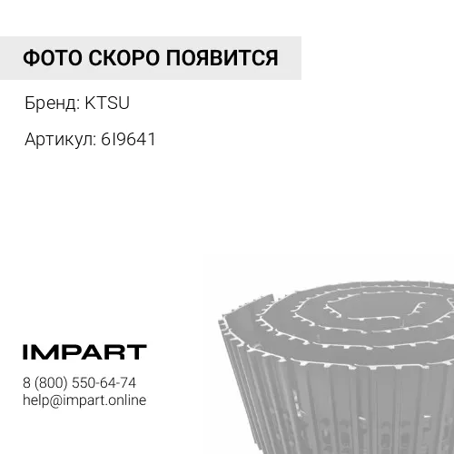 6I9641 Гусеница в сборе