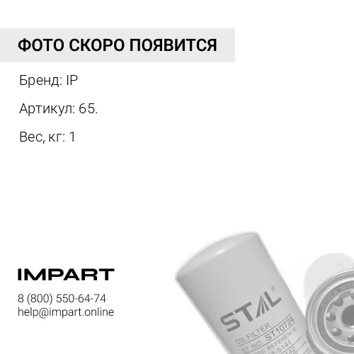 65.Фильтр масляный IP