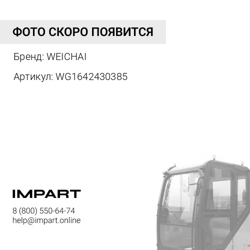 WG1642430385 Амортизатор кабины передний WEICHAI
