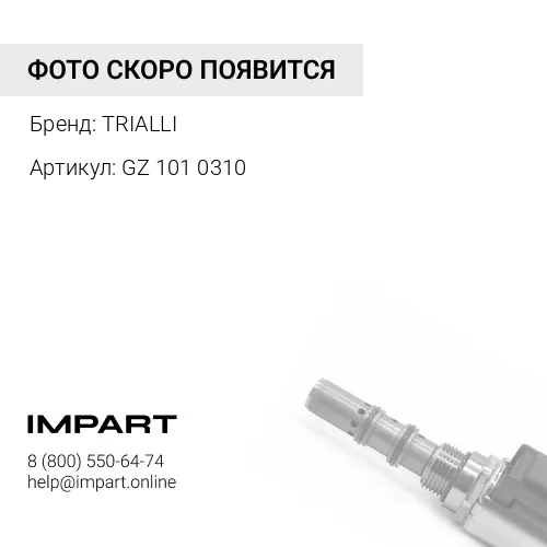 GZ 101 0310 Прокладка клапанной крышки ВАЗ 2101, резино-пробковая. GZ 101 0310 "TRIALLI" TRIALLI