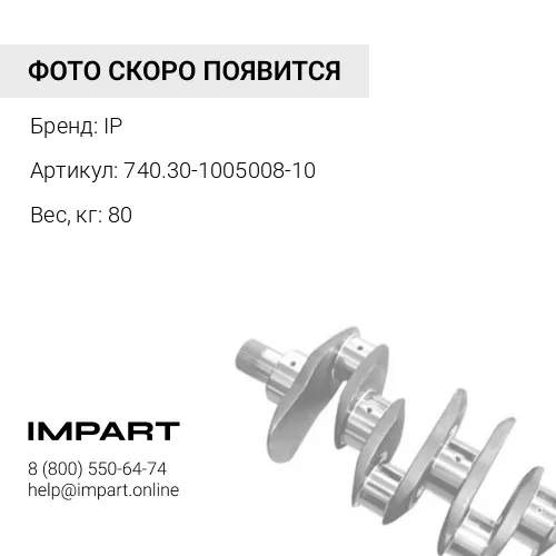 740.30-1005008-10 Коленвал EURO I (кованый) IP