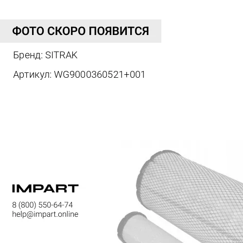 WG9000360521+001 WG9000360521+001 SITRAK Фильтр масловлагоотделителя (осушитель воздуха) ОРИГИНАЛ AZ SITRAK