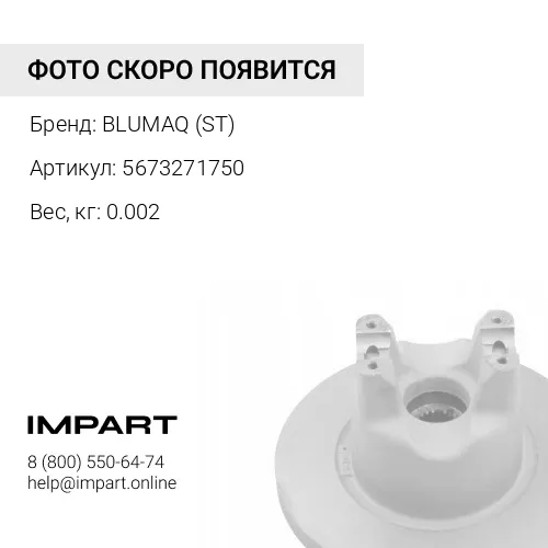 5673271750 УПЛОТНИТЕЛЬНОЕ КОЛЬЦО BLUMAQ (ST)