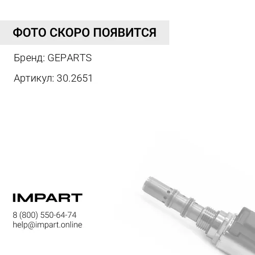 30.2651 Клапан защитный APS Scania GEPARTS