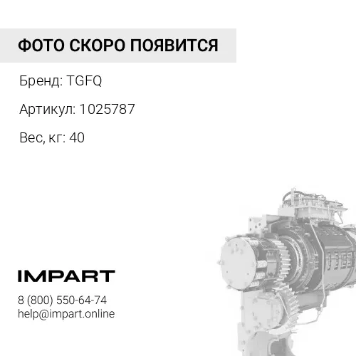 1025787 Корпус редуктора хода TGFQ
