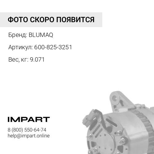 600-825-3251 Генератор BLUMAQ
