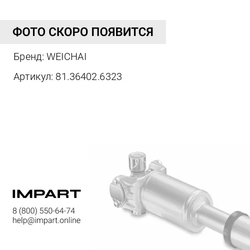 81.36402.6323 вал карданной передачи, WEICHAI