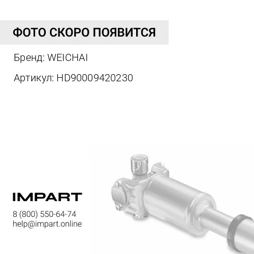 HD90009420230 двойной карданный вал, WEICHAI