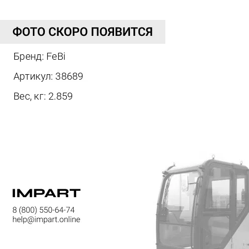 38689 Амортизатор кабины MAN TGA пневмо правая FeBi
