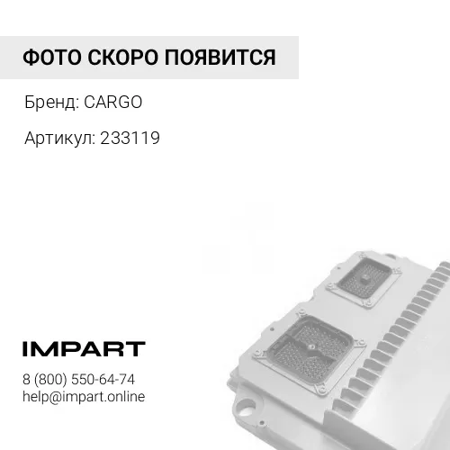 233119 Конденсатор генератора CARGO