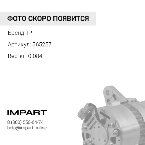 565257 РЕМЕНЬ ГЕНЕРАТОРА IP