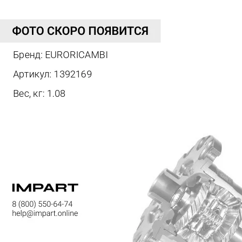 1392169 вал дифференциала 11 зубьев EURORICAMBI