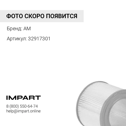 32917301 Фильтр воздушный 32/917301 AM