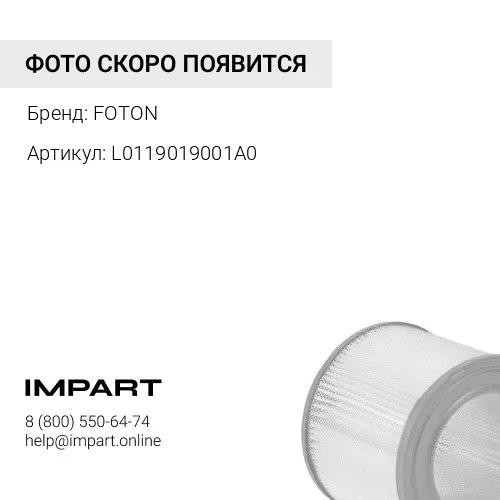 L0119019001A0 Фильтр воздушный Фотон 1039 ISF FOTON