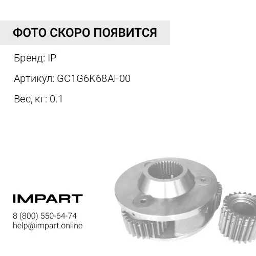GC1G6K68AF00 ДЕРЖАТЕЛЬ В СБОРЕ IP