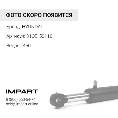 31QB-50110 Цилиндр стрелы HYUNDAI