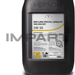 Масло моторное NERSON OIL Red Line Special LongLife VAG 504/5075W-30 20л Nerson