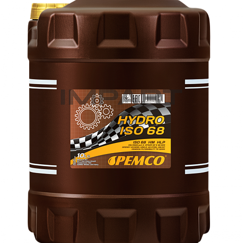 Масло гидравлическое PEMCO Hydro ISO 68 (10 литров) PEMCO