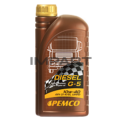 Масло моторное DIESEL G-5 PEMCO 10W-40 UHPD (1 литр) PEMCO