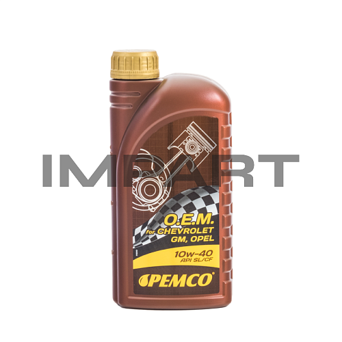 Масло моторное PEMCO O.E.M. for Chevrolet GM Opel 10W-40 (1 литр) PEMCO