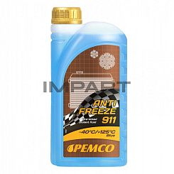 Антифриз PEMCO 911 (-40) синий (1 литр) PEMCO