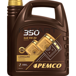 Масло моторное PEMCO 350 SAE 5W-30 (4литр) PEMCO