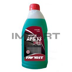 ОЖ Favorit Antifreeze AFG13 (-40°) зеленый/ green (1 л) FAVORIT