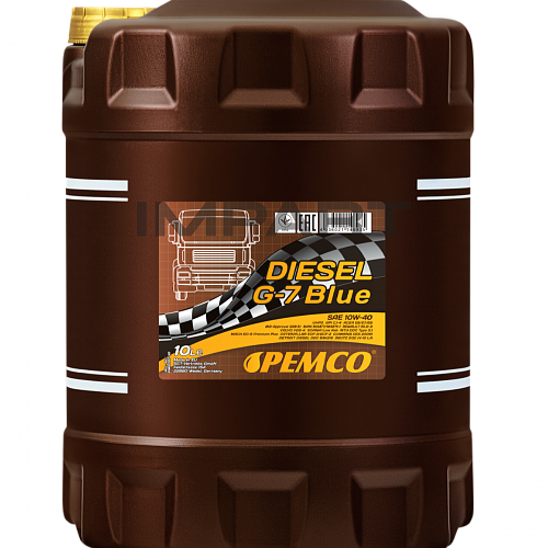 Масло моторное DIESEL G-7 PEMCO 10W-40 UHPD (10 литров) PEMCO