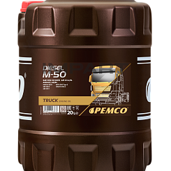 Масло моторное DIESEL М PEMCO 15W-40 SHPD (20 литров) PEMCO