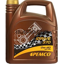 Масло моторное PEMCO 370 SAE 0W-40 (4 литр) PEMCO